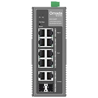 Commutateur Gigabit à 10 ports Easy Managed Omada de TP-Link avec 6 ports PoE+ et 2 ports PoE++ (IES210GPP)