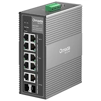 Commutateur Gigabit à 10 ports Easy Managed Omada de TP-Link avec 6 ports PoE+ et 2 ports PoE++ (IES210GPP)