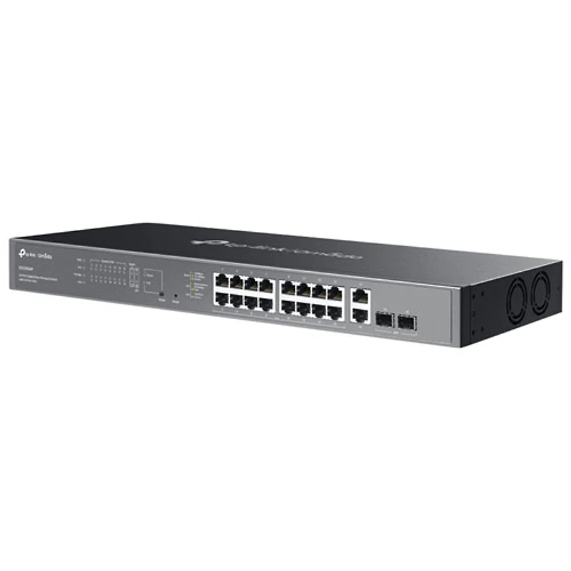 TP-Link Omada 20-Port Gigabit Easy Managed Switch with 16-Port PoE+ (ES220GMP)