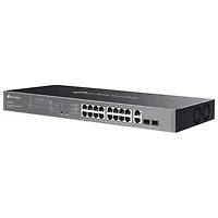 TP-Link Omada 20-Port Gigabit Easy Managed Switch with 16-Port PoE+ (ES220GMP)