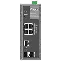 Commutateur Gigabit à 6 ports avec 3 ports PoE+ et 1 port PoE++ Easy Managed Omada de TP-Link (IES206GPP)