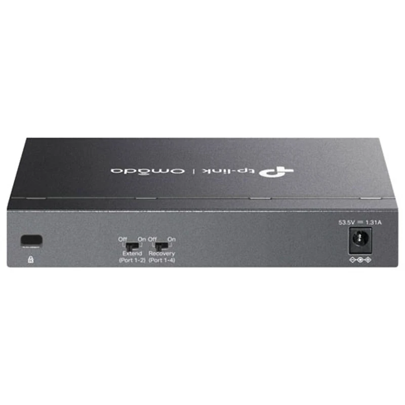 TP-Link Omada 6-Port Gigabit Unmanaged Desktop Switch with 3-Port PoE+ & 1-Port PoE++ (DS106GPP)