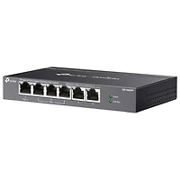 TP-Link Omada 6-Port Gigabit Unmanaged Desktop Switch with 3-Port PoE+ & 1-Port PoE++ (DS106GPP)