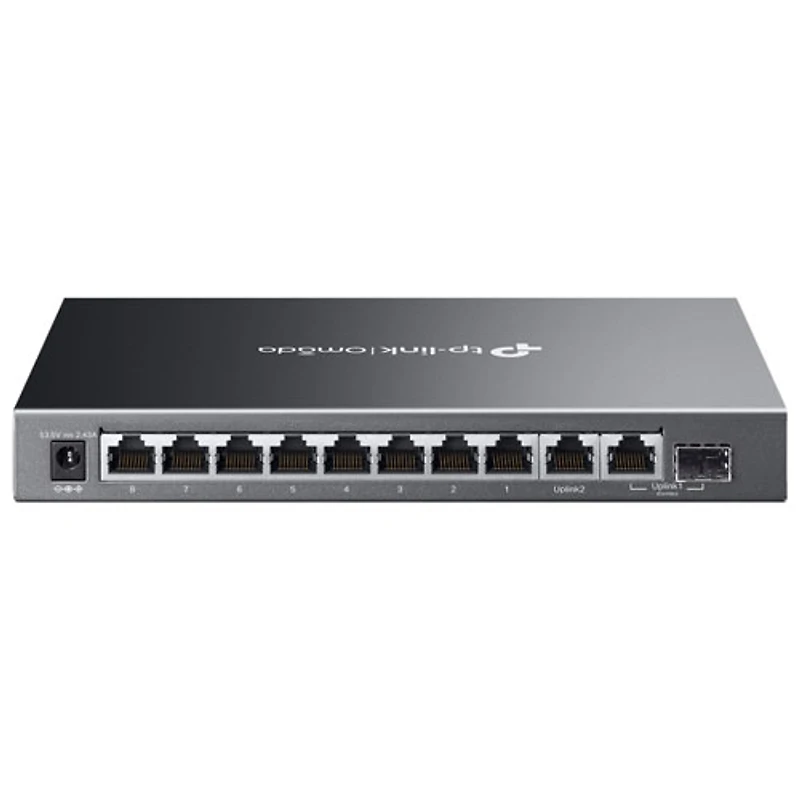 TP-Link Omada 10-Port Gigabit Easy Managed Switch with 8-Port PoE+ (ES210GMP)