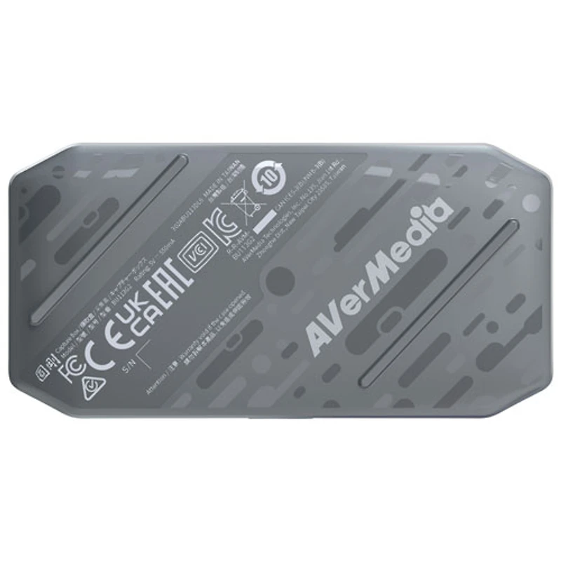 Appareil de saisie vidéo pour diffusion en continu CamStream 4K USB 3.0 d'AverMedia (BU113G2BLACK)