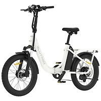 Vélo de ville électrique repliable à cadre bas FD5 de Blutron (moteur 500 W/autonomie jusqu'à 75 km/vitesse maximale 32 km/h)