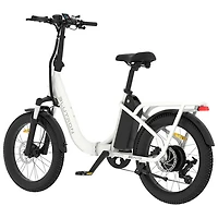 Vélo de ville électrique repliable à cadre bas FD5 de Blutron (moteur 500 W/autonomie jusqu'à 75 km/vitesse maximale 32 km/h)