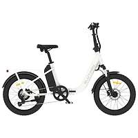 Vélo de ville électrique repliable à cadre bas FD5 de Blutron (moteur 500 W/autonomie jusqu'à 75 km/vitesse maximale 32 km/h)