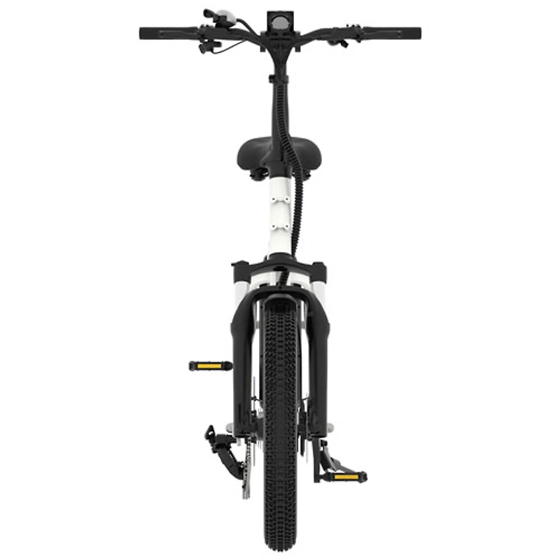 Vélo de ville électrique repliable à cadre bas FD5 de Blutron (moteur 500 W/autonomie jusqu'à 75 km/vitesse maximale 32 km/h)