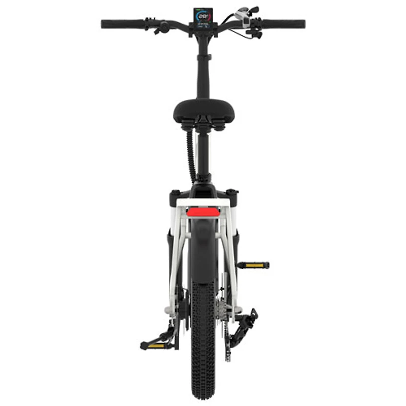 Vélo de ville électrique repliable à cadre bas FD5 de Blutron (moteur 500 W/autonomie jusqu'à 75 km/vitesse maximale 32 km/h)