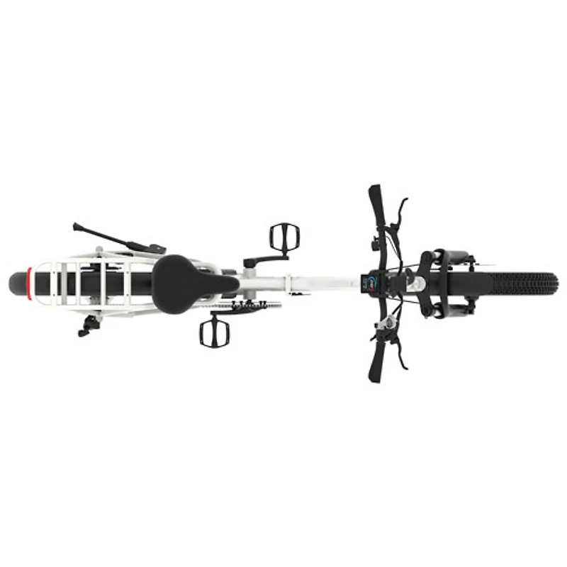Vélo de ville électrique repliable à cadre bas FD5 de Blutron (moteur 500 W/autonomie jusqu'à 75 km/vitesse maximale 32 km/h)
