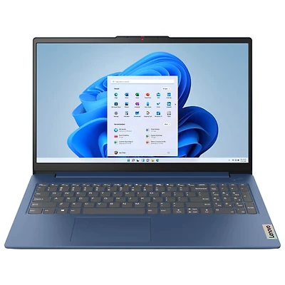 Lenovo IdeaPad Slim 3 15.6" Laptop, Business Student - AMD Athlon Silver 10 - 8GB LPDDR5 - 128GB SSD - Windows 11 Home - Abyss Blue