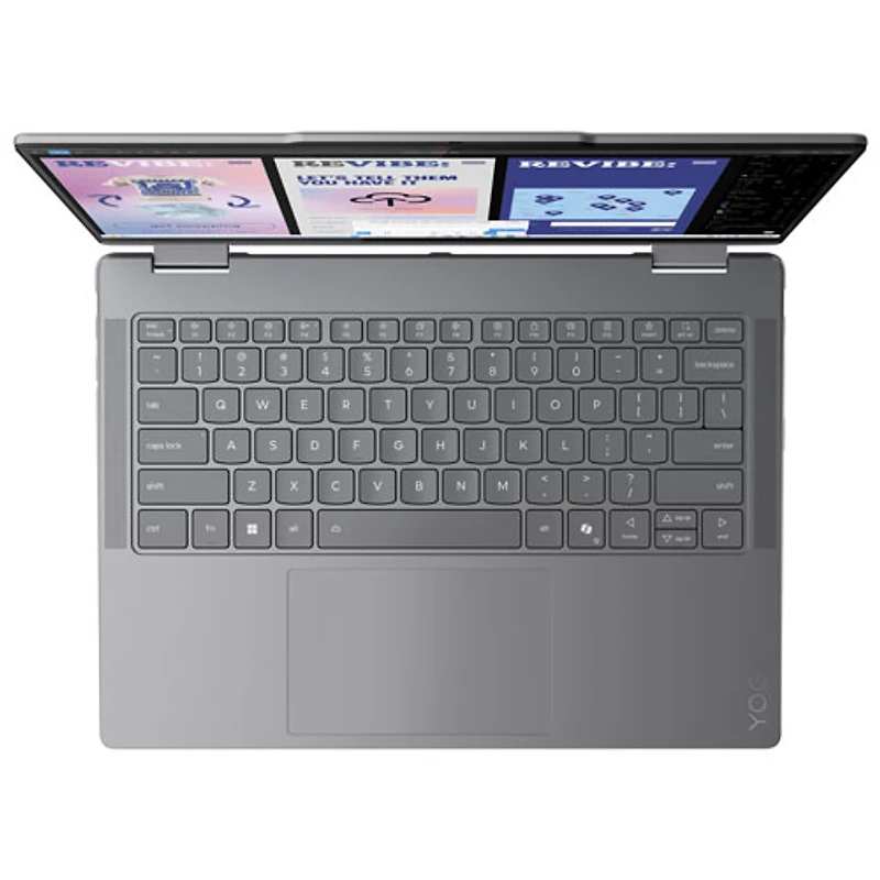 Lenovo Yoga 7i 2 14" Touchscreen 2-in-1 Laptop - Luna Grey (Intel Core Ultra 5 226V/16GB RAM/512GB SSD/Windows 11 Home)