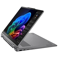 Portable 2-en-1 à écran tactile de 14 po Yoga 7i de Lenovo - Gris lunaire (Core Ultra 7 256 V d'Intel/RAM 16 Go/SSD 1 To/Windows 11 Famille)
