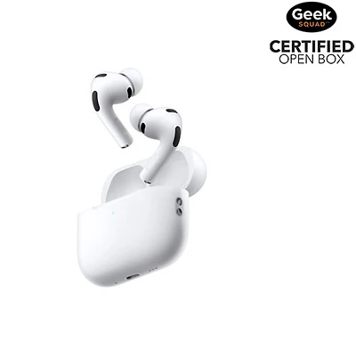Boîte ouverte - Écouteurs boutons 100 % sans fil à suppression du bruit AirPods Pro 3 d'Apple avec étui de chargement MagSafe