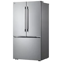 LG 36" 25.1 Cu. Ft. French Door Refrigerator with Water Dispenser (LF25BZH42S) - Stainless Steel