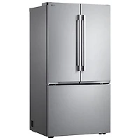 LG 36" 25.1 Cu. Ft. French Door Refrigerator with Water Dispenser (LF25BZH42S) - Stainless Steel