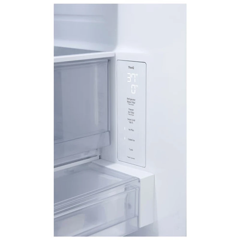 LG 36" 25.1 Cu. Ft. French Door Refrigerator with Water Dispenser (LF25BZH42S) - Stainless Steel