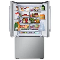 LG 36" 25.1 Cu. Ft. French Door Refrigerator with Water Dispenser (LF25BZH42S) - Stainless Steel