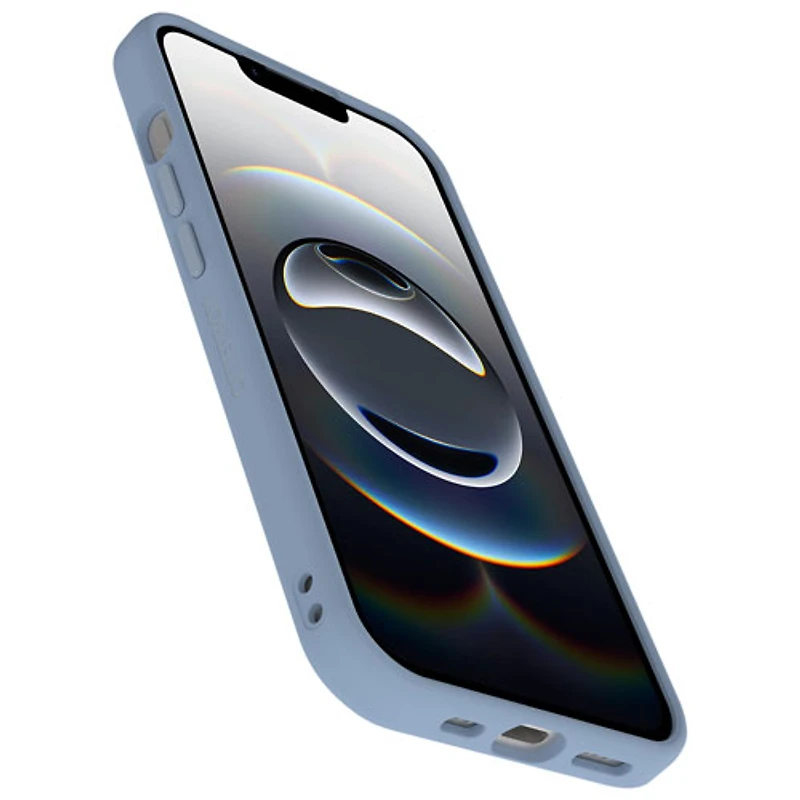 Étui souple ajusté Figura d'OtterBox avec MagSafe pour iPhone 17e/16e/15/14/13 - Bleu