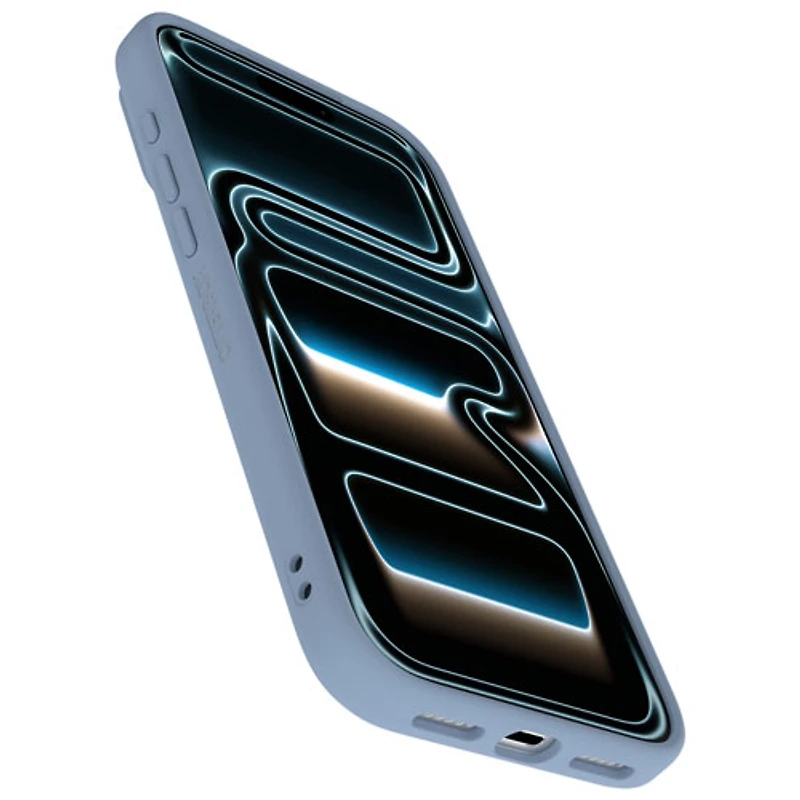 Étui souple ajusté Figura d'OtterBox avec MagSafe pour iPhone 17 Pro - Bleu