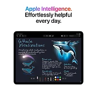 iPad Air M4 11 po 128 Go avec Wi-Fi 7 d'Apple (8e génération) - Comète