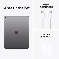 iPad Air M4 13 po 1 To avec Wi-Fi 7 d'Apple (8e génération) - Gris cosmique