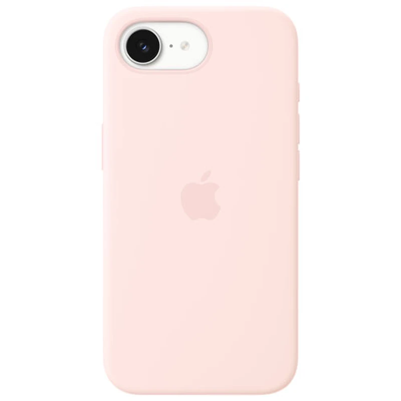Apple Silicone Fitted Hard Shell Case with MagSafe for iPhone 17e - Soft Pink