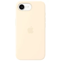 Apple Silicone Fitted Hard Shell Case with MagSafe for iPhone 17e - Vanilla