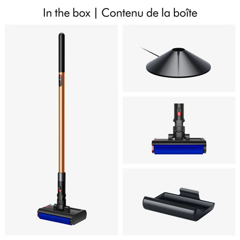 Nettoyeur de planchers durs humides sans fil PencilWash de Dyson - Noir cuivré
