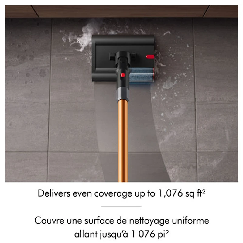 Nettoyeur de planchers durs humides sans fil PencilWash de Dyson - Noir cuivré