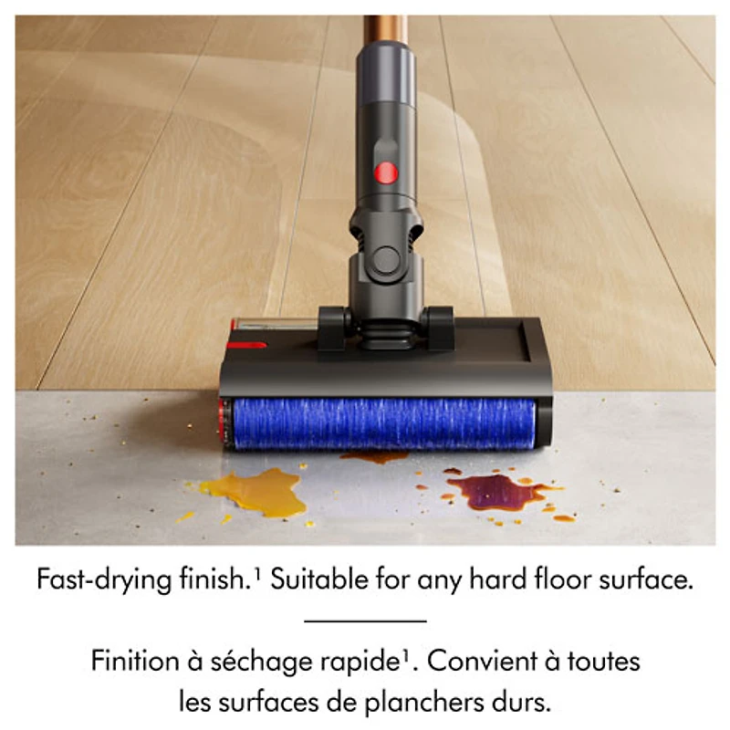 Nettoyeur de planchers durs humides sans fil PencilWash de Dyson - Noir cuivré