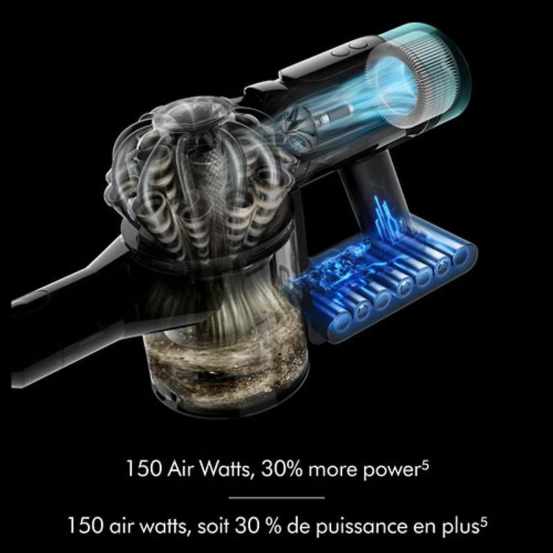 Dyson V10 Konical Cordless Stick Vacuum - Vinca Blue/Black