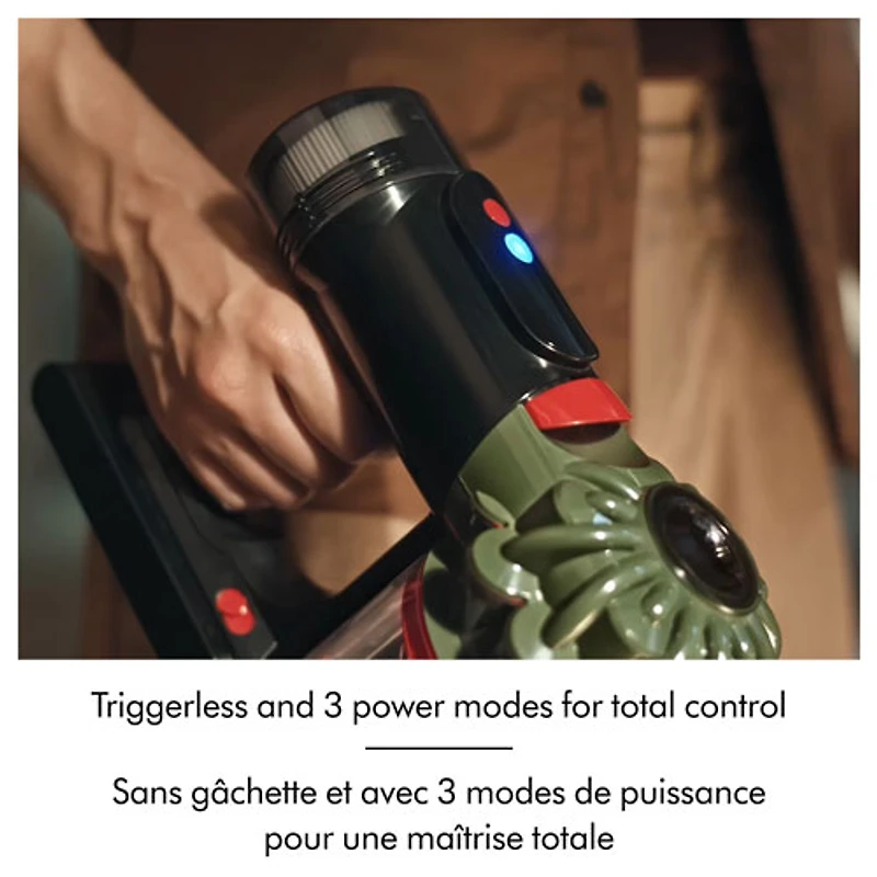 Dyson V8 Cyclone Cordless Stick Vacuum - Army Green/Black