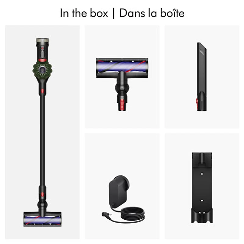 Dyson V8 Cyclone Cordless Stick Vacuum - Army Green/Black