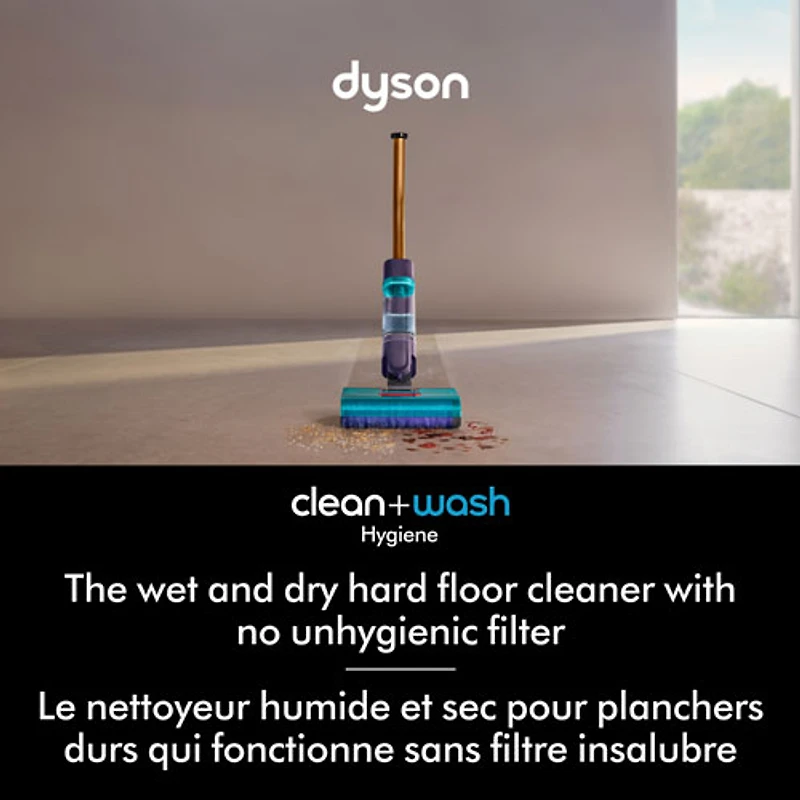 Dyson Clean+Wash Hygiene Cordless Wet Floor Cleaner - Copper Blue