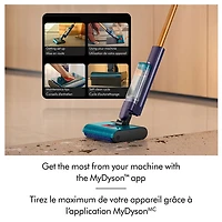 Dyson Clean+Wash Hygiene Cordless Wet Floor Cleaner - Copper Blue