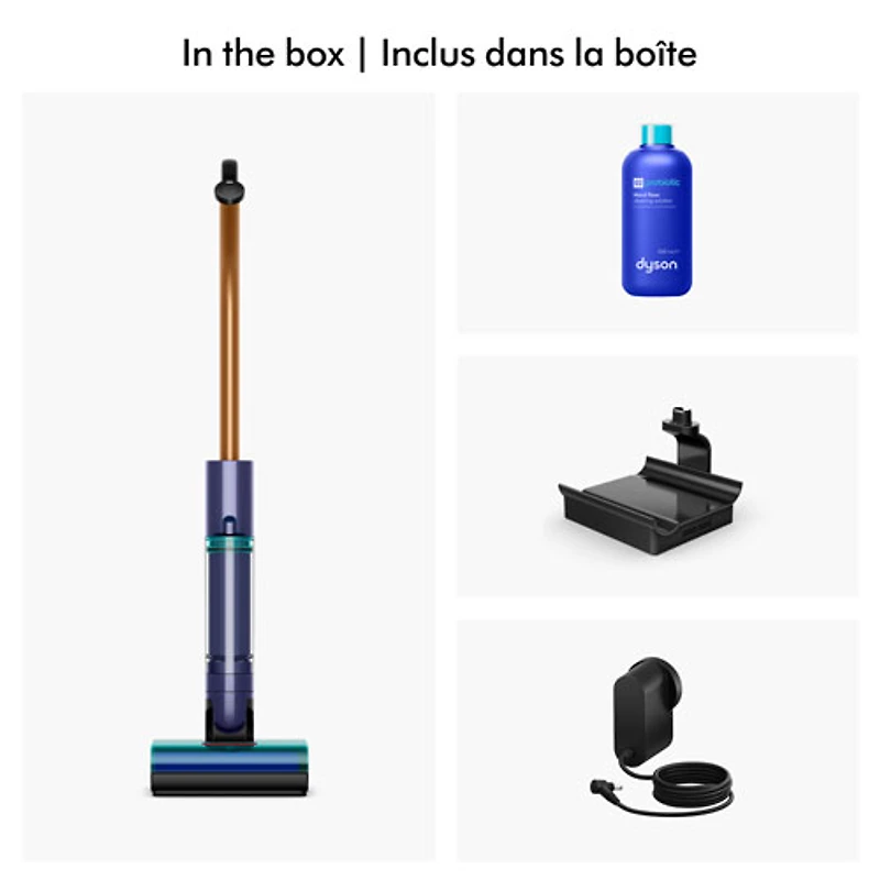 Dyson Clean+Wash Hygiene Cordless Wet Floor Cleaner - Copper Blue