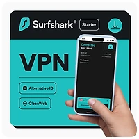 RPV Surfshark Starter - 1 an - Téléchargement numérique