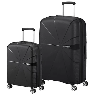 Ensemble de 2 valises rigides extensibles StarVibe d'American Tourister - Noir