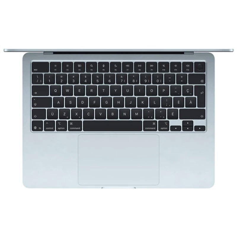MacBook Air de 13,6 po avec Touch ID d'Apple (2026) - Bleu ciel (M5 d'Apple/RAM 16 Go/SSD 1 To) - Français