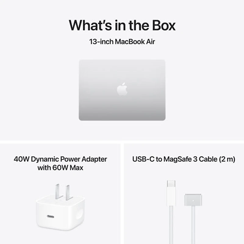 Apple MacBook Air 13.6" w/ Touch ID (2026) - Silver (Apple M5 / 24GB RAM / 1TB SSD) - English