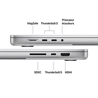 MacBook Pro de 16,2 po d'Apple (2026) - Argent (M5 Pro d'Apple/RAM 48 Go/SSD 1 To) - Français