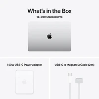 MacBook Pro de 16,2 po d'Apple (2026) - Argent (M5 Pro d'Apple/RAM 48 Go/SSD 1 To) - Anglais