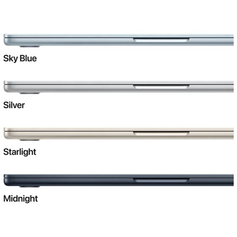 Apple MacBook Air 13.6" w/ Touch ID (2026) - Sky Blue (Apple M5 / 16GB RAM / 512GB SSD) - English