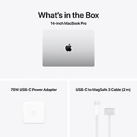 MacBook Pro de 14,2 po d'Apple (2026) - Argent (M5 Pro d'Apple/RAM 24 Go/SSD To