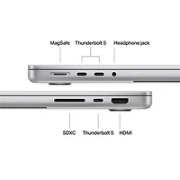 Apple MacBook Pro 14.2" (2026) - Silver (Apple M5 Pro / 20-Core GPU / 24GB RAM / 2TB SSD) - English