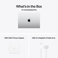 MacBook Pro de 14,2 po d'Apple (2026) - Argent (M5 Max d'Apple/RAM 36 Go/SSD 2 To) - Anglais
