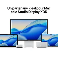 Moniteur inclinable à écran Retina 5K en verre Nano de 27 po Studio Display d'Apple (MFF14CL/A)