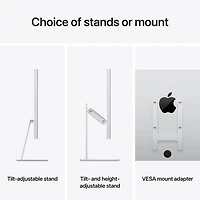 Moniteur inclinable à écran Retina 5K en verre Nano de 27 po Studio Display d'Apple (MFF14CL/A)